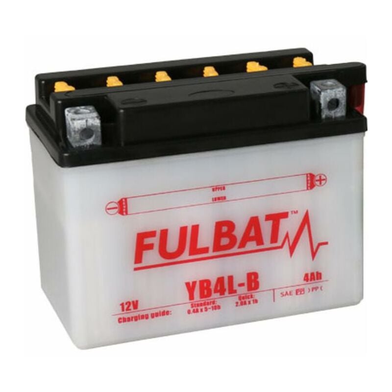 foto del prodotto batteria fulbat per trattorini tagliaerba da 12v 4ah con acido