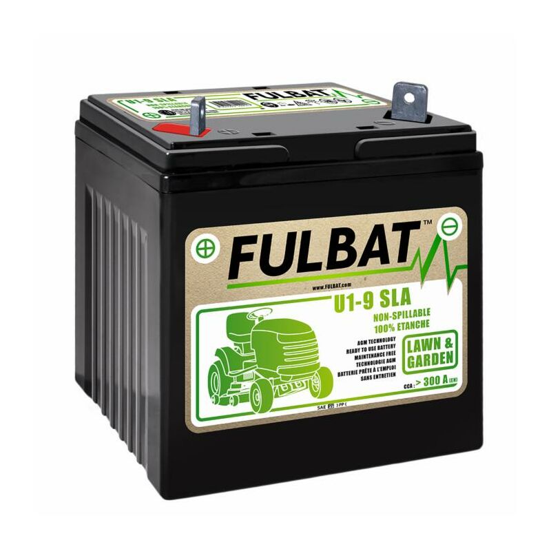 foto del prodotto batteria fulbat u19 12v 28ah per trattorino rasaerba