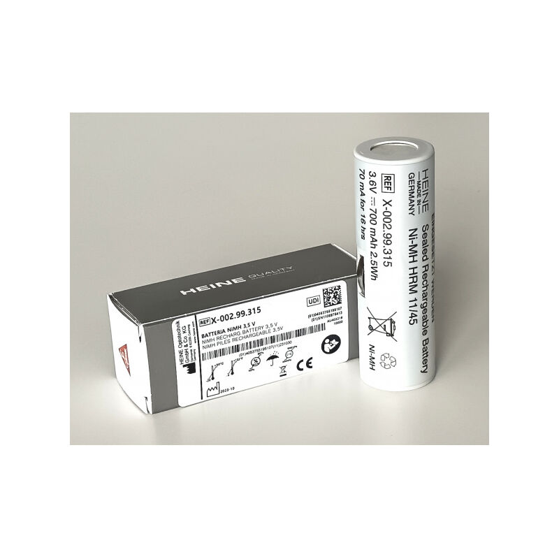 foto del prodotto batteria heine hrm 11 45 oftalmoscopio beta x 002.99.382