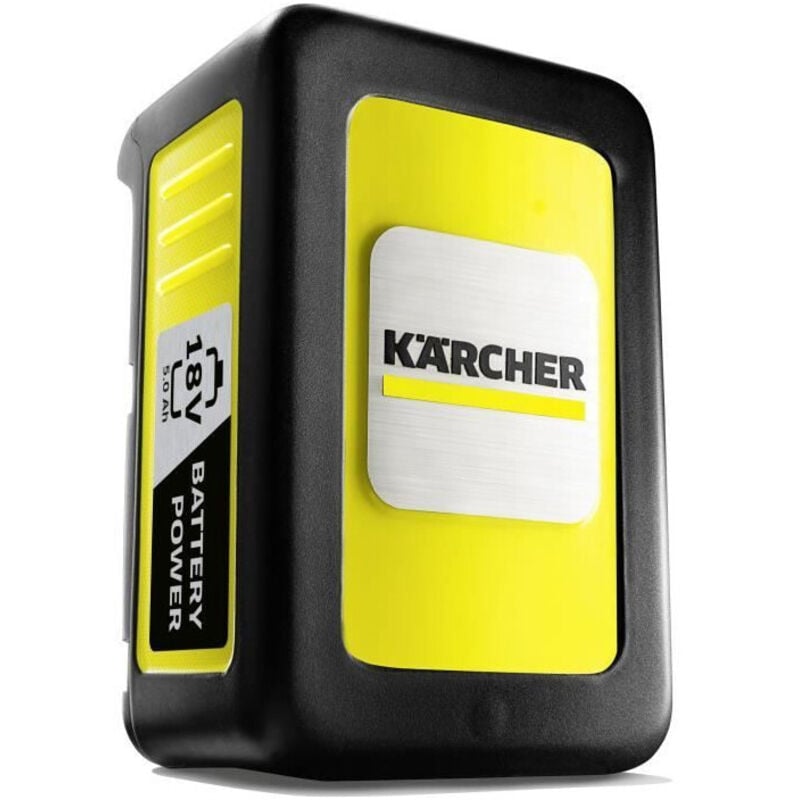 foto del prodotto batteria karcher power 18v 5 ah schermo lcd impugnature antiscivolo
