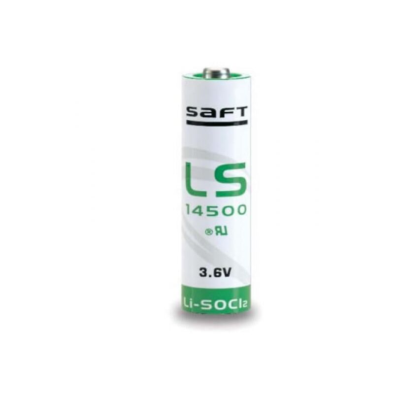 foto del prodotto batteria litio saft ls14500 aa 3,6v 2,6 ah