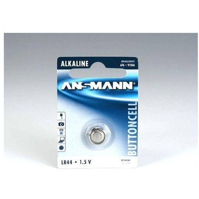 foto del prodotto batteria lr44 alcalina ansmann