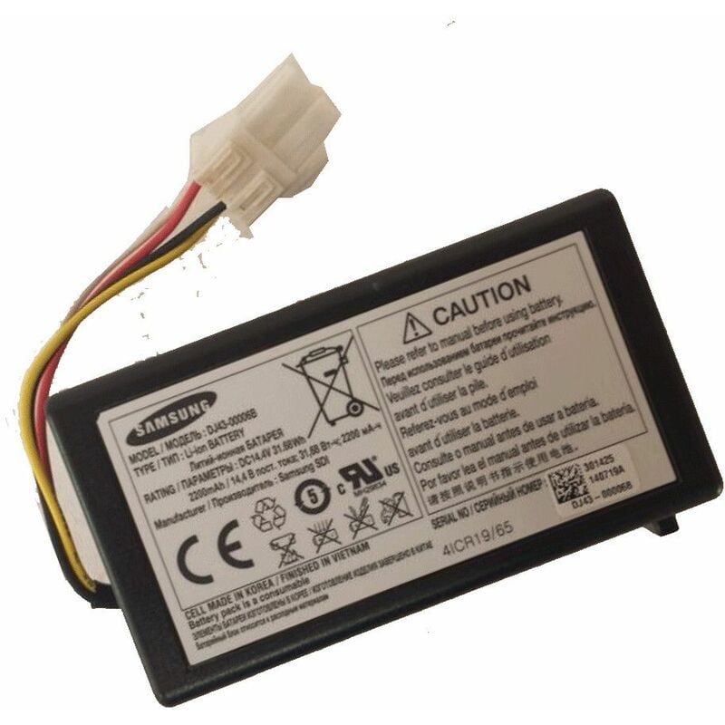 foto del prodotto batteria originale robot aspirapolveri autonomi samsung 4356597