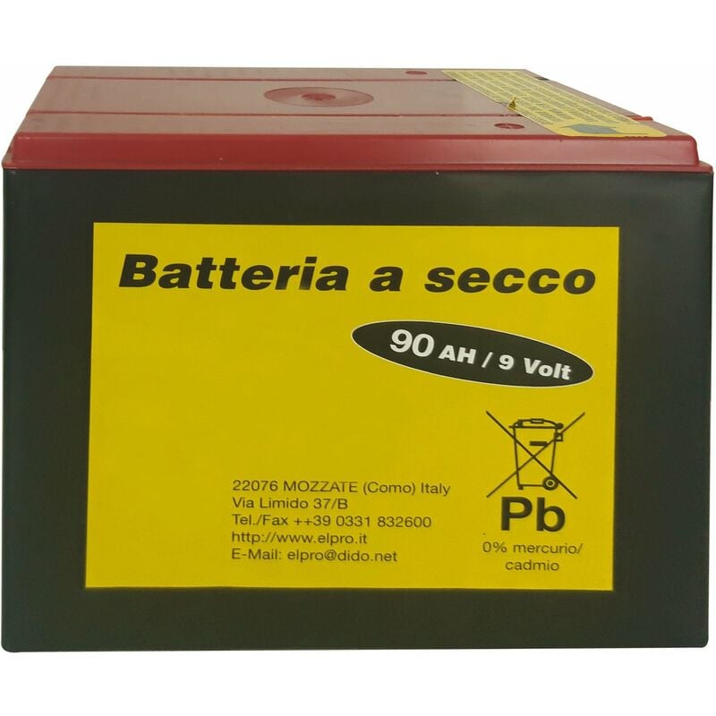 foto del prodotto batteria per elettrorecinzioni a secco 130ah