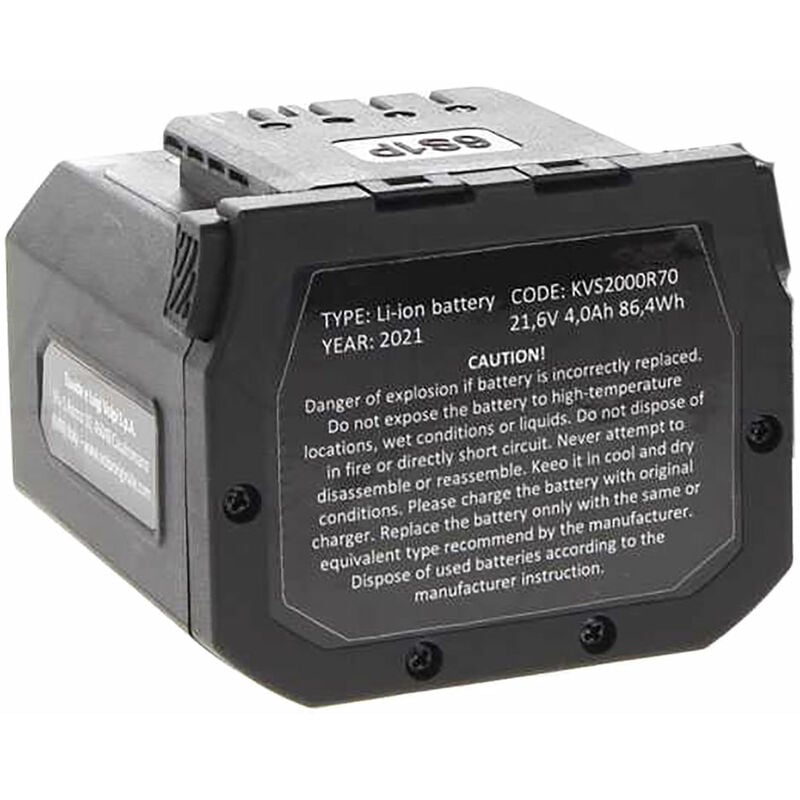 foto del prodotto batteria per potatore