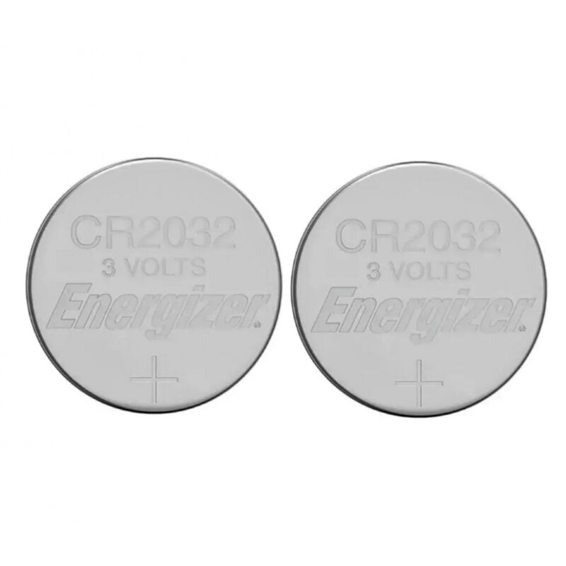 foto del prodotto batteria piatta cr2032 al litio 3v, 2 pezzi
