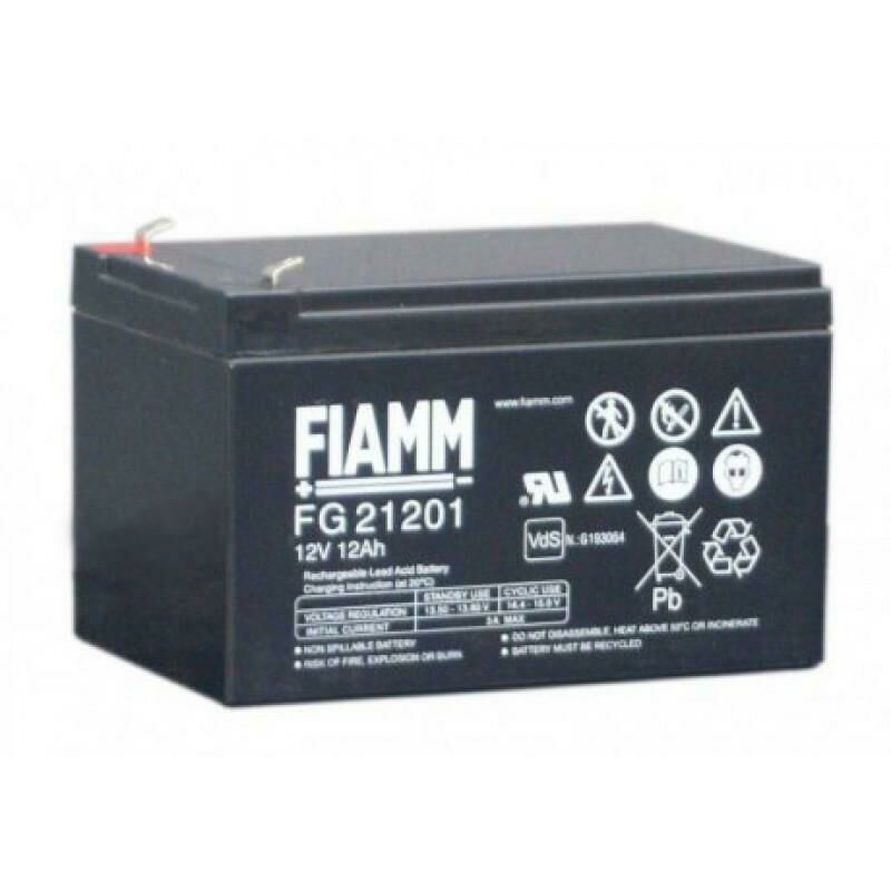 foto del prodotto batteria piombo standard12v 12ah fg21201 fiam