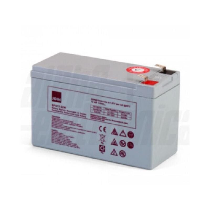 foto del prodotto batteria piombo vrla 12v per ups 32w 8ah bpu12 32w alpha elettronica