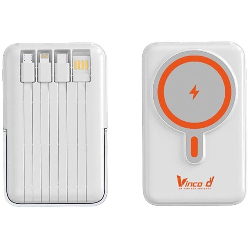 foto del prodotto batteria portatile 'power bank wireless charge' 10000 mah