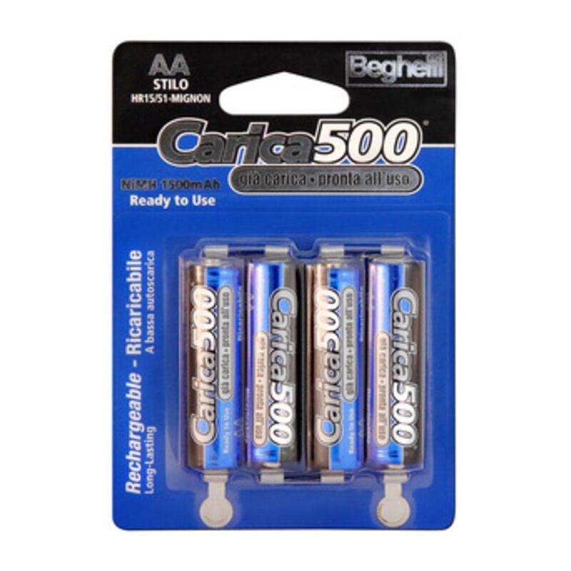 foto del prodotto batteria ricar stilo 1500mah blister 4 8851 beghelli