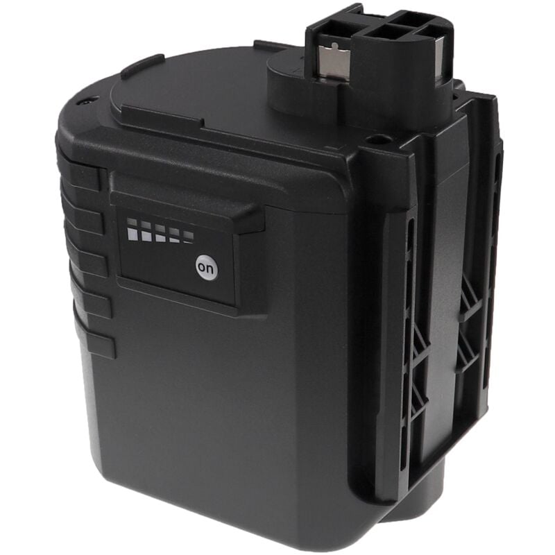 foto del prodotto batteria sostituisce bosch 2607335097, 2607335098, 2607335163, 2 607 335 097 per attrezzi da lavoro 3300 mah, nimh, 24 v extensilo