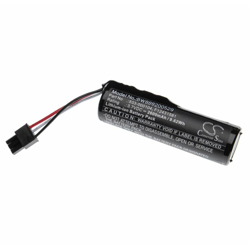 foto del prodotto batteria sostituisce logitech 533 000138, 533 000104, f12431581 per casse, altoparlanti, speaker 2600mah, 3,7v, li ion vhbw
