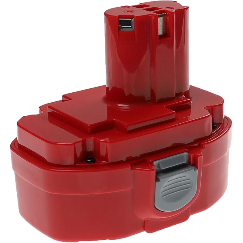 foto del prodotto batteria sostituisce makita 193159 1, 193061 8, 193102 0, 193140 2, 193783 0 per attrezzi da lavoro 3300 mah, nimh, 18 v extensilo