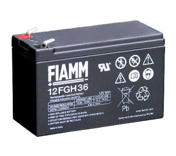 foto del prodotto batteria ups fiamm 12v 9 ah high rate