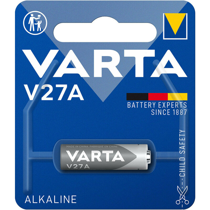 foto del prodotto batteria v27a special 12v 19mah alcalina manganese varta