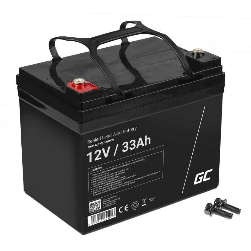 foto del prodotto batteria vrla agm 12 v, 33 ah, con terminale b3.
