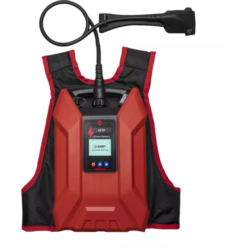 foto del prodotto batteria zaino bluebird 43.2v 18ah