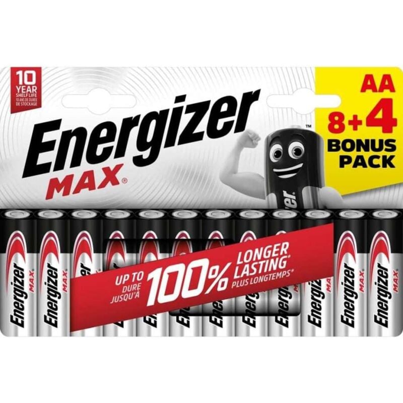 foto del prodotto batterie 8 4 ministilo aa max 1,5v energizer