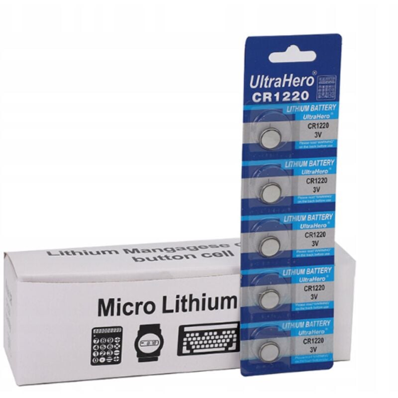 foto del prodotto batterie al litio 5 pz. cr12203v
