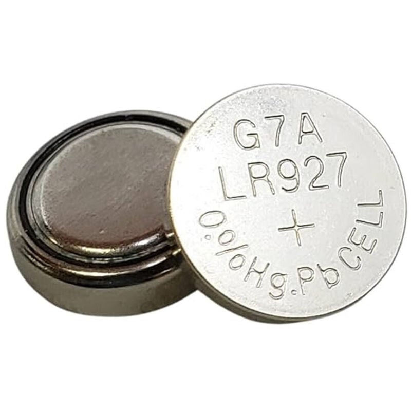 foto del prodotto batterie alkaline lr927 g7 1.5v 40mah pile bottone orologi telecomandi maxtech