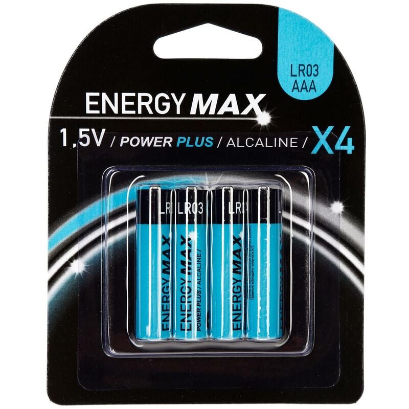 foto del prodotto batterie di potenza pi lr03 x4 5five