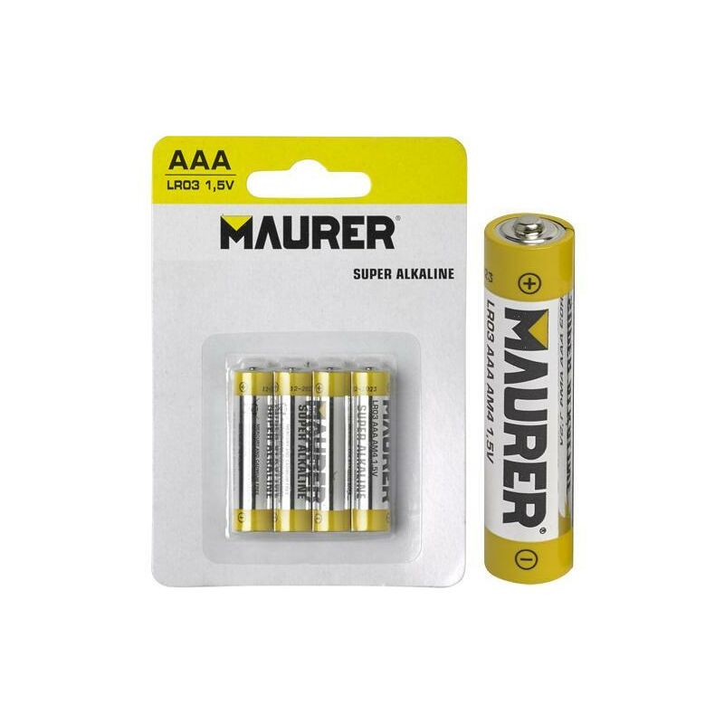foto del prodotto batterie maurer alkaline ministilo ultrapower bl.4pz.