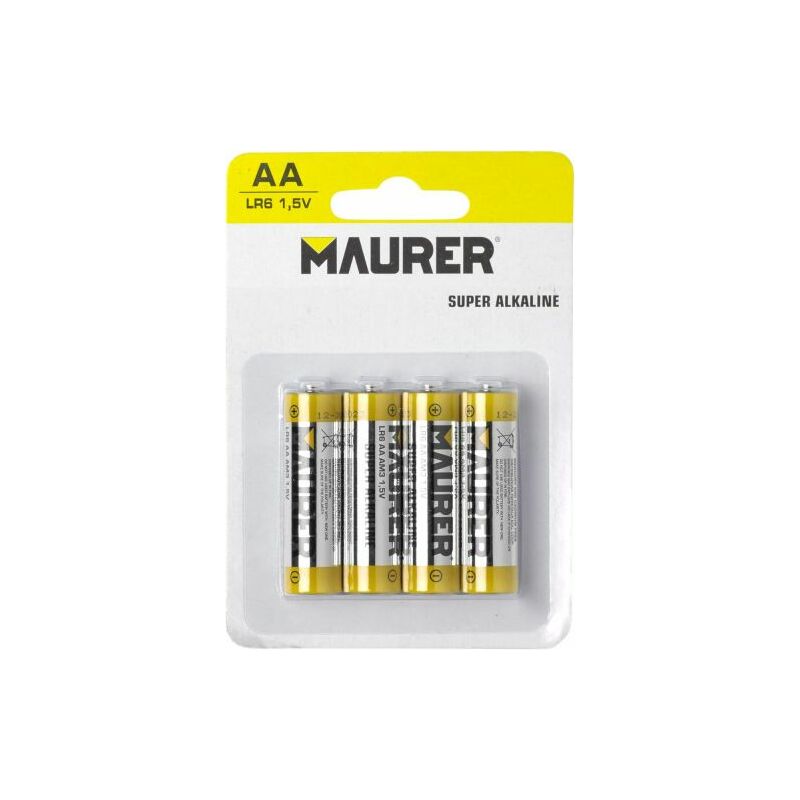 foto del prodotto batterie maurer alkaline stilo ultrapower bl.4pz. 