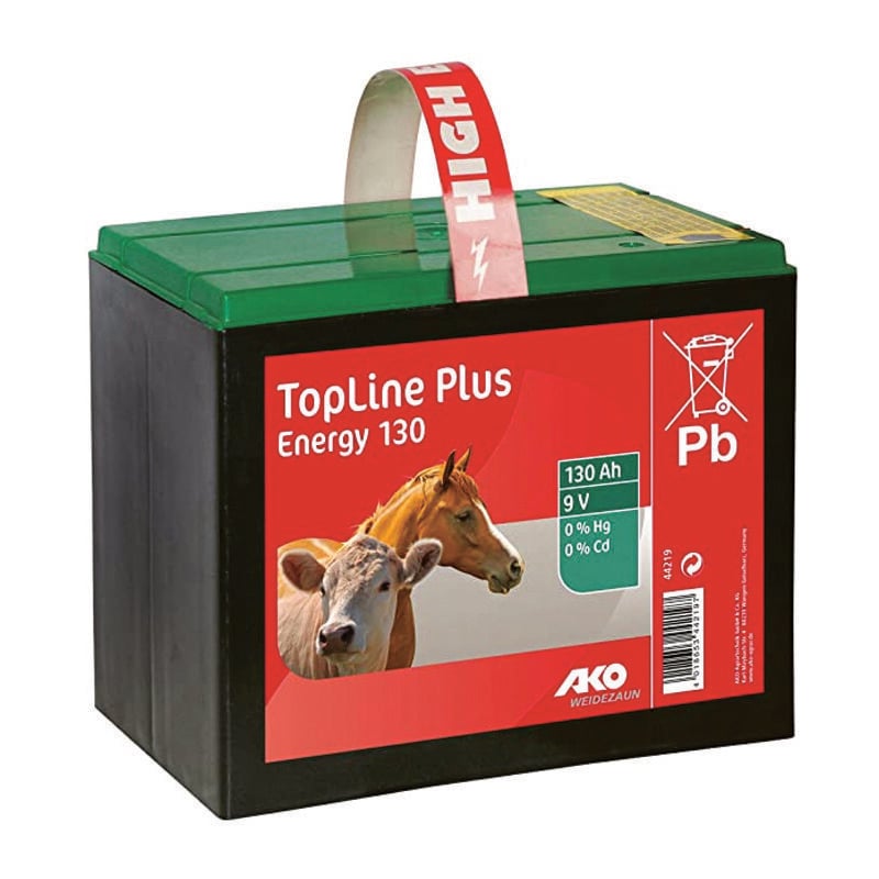 foto del prodotto batterie per elettrorecinzione a secco 9v 130ah durata 10.000 ore circa