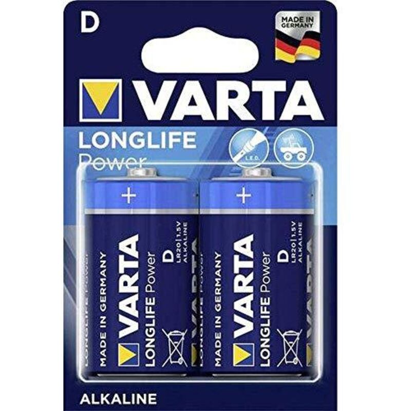 foto del prodotto battery power dmono longlife, 2 pz bli. varta