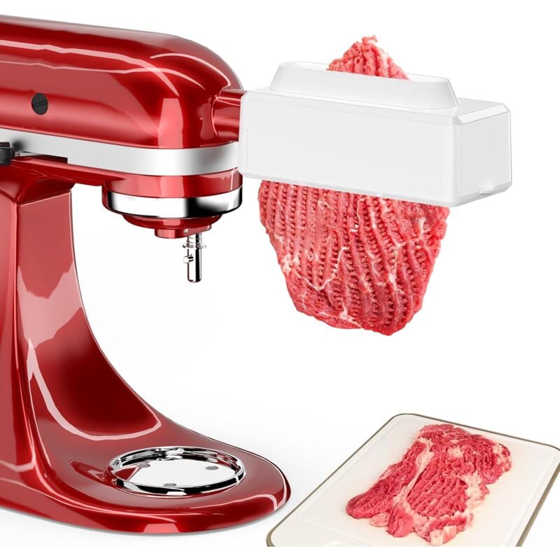 foto del prodotto batticarne elettrico per tutti i robot da cucina kitchenaid e cuisinart, accessori kitchenaid, intenerisce la carne in modo pi liscio e senza