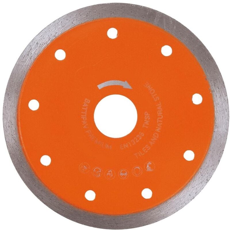 foto del prodotto battipav disco diamantato 125mm per gres porcellanato e ceramica premium
