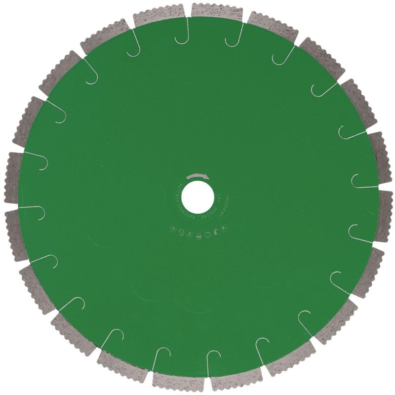 foto del prodotto battipav disco diamantato segmentato 350mm per materiali edili standard