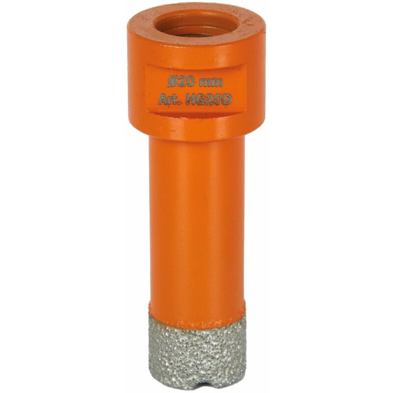 foto del prodotto battipav fresa foretto diamantata 20 mm gres marmo granito smerigliatrice hg20d