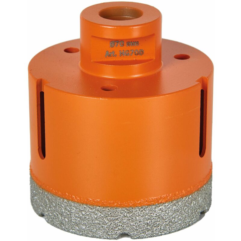 foto del prodotto battipav fresa foretto diamantata 70 mm gres marmo granito smerigliatrice hg70d