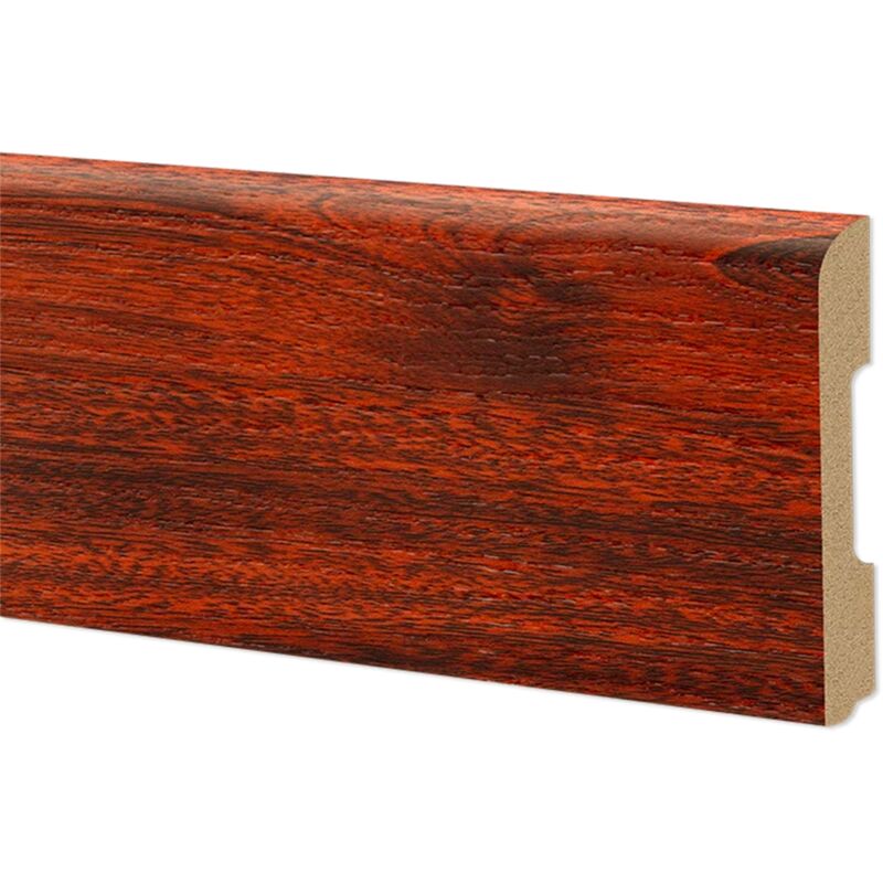 immagine 0 del prodotto battiscopa bc spazzolato in polimeri equalwood hi tec 68x10mm bianco, alluminio ecc. mogano