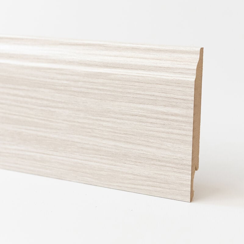 foto del prodotto battiscopa in mdf barocco rovere sb. mm.14x120x2400