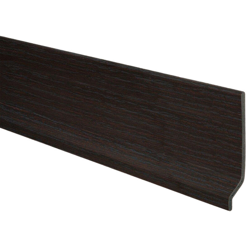 foto del prodotto battiscopa in pvc espanso wenge 70x9 mm 2 metri lineari