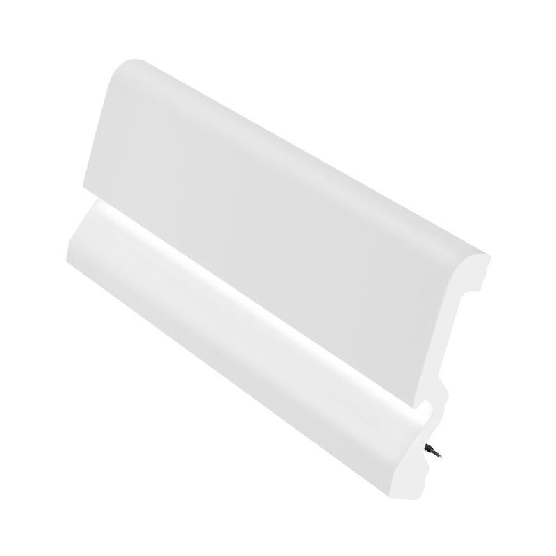 foto del prodotto battiscopa l290 x h10 cm in polistirene bianco lotto di 3 coreo