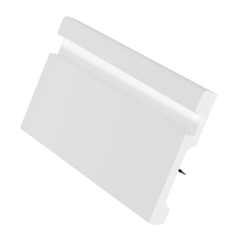 foto del prodotto battiscopa l290 x h12 cm in polistirene bianco lotto di 3 ateno
