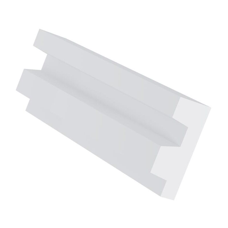 foto del prodotto battiscopa l290 x h5 cm in polistirene bianco lotto di 3 ardeo