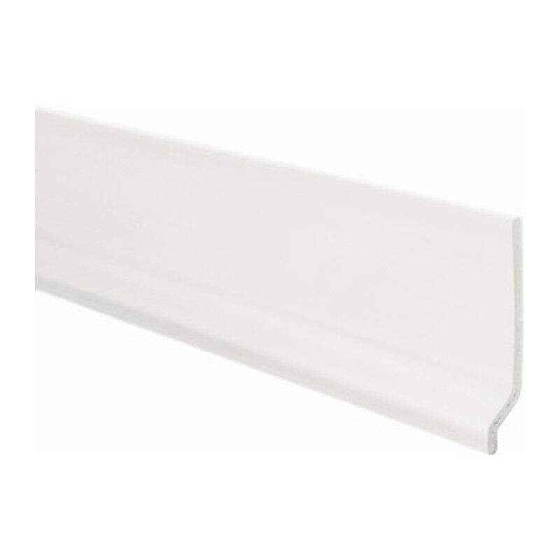 foto del prodotto battiscopa mm 70x9 pvc espanso ml 2 bianco. prezzo per 1 pezzo.