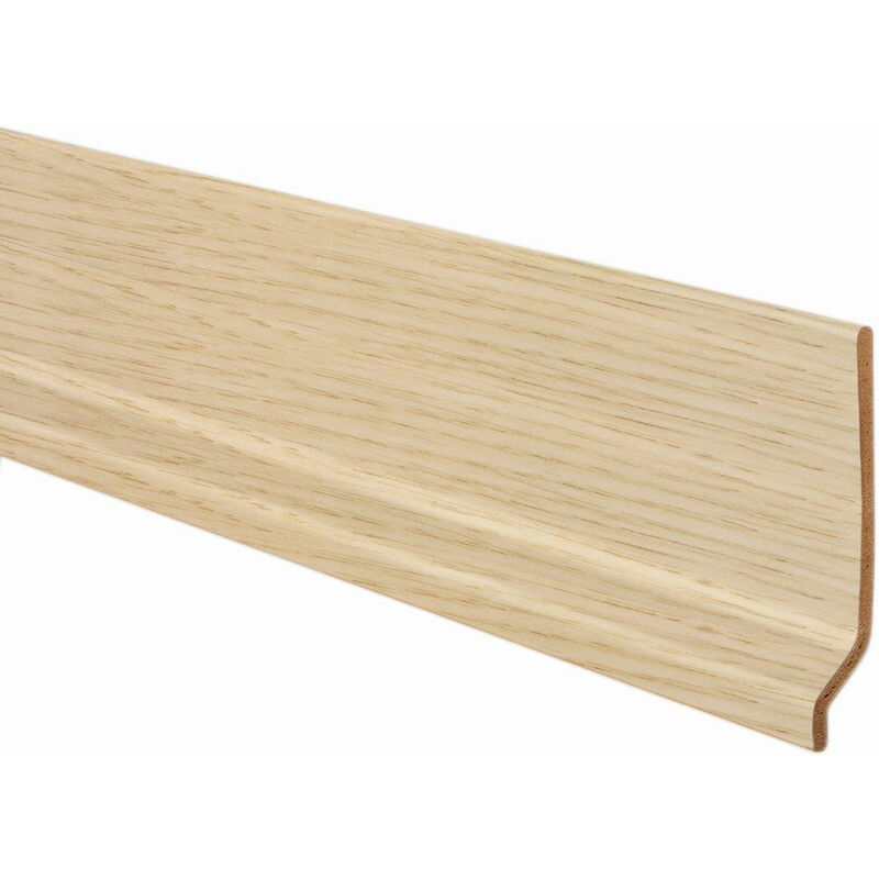 foto del prodotto battiscopa mm 70x9 pvc espanso ml 2 rovere sb