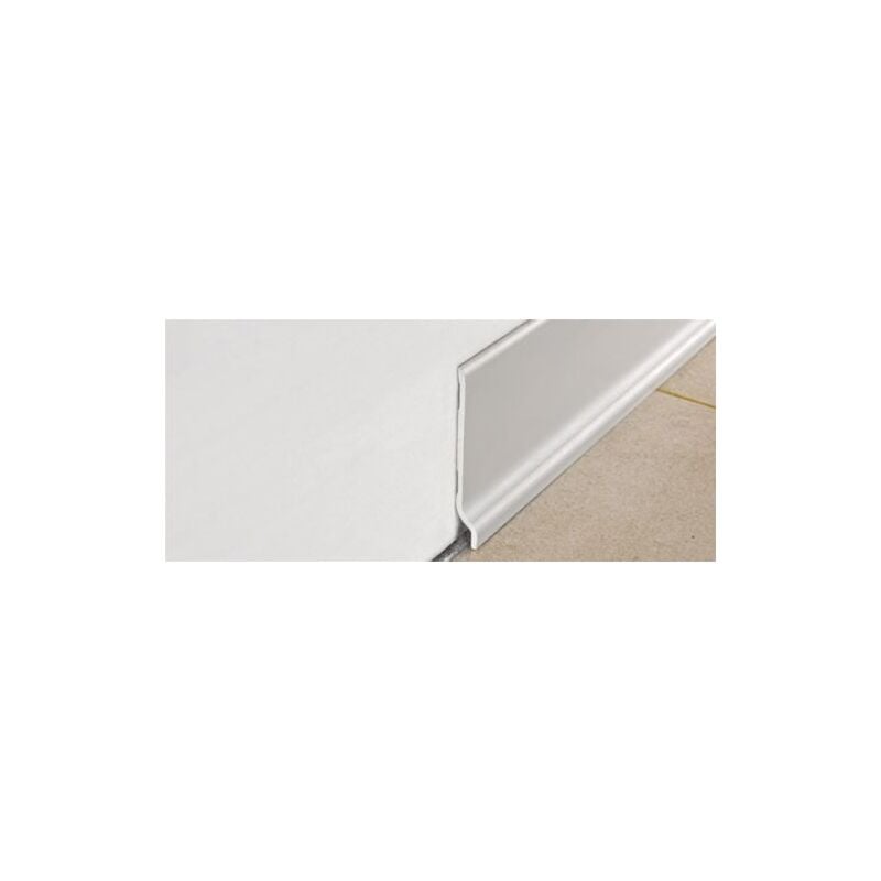 foto del prodotto battiscopa pvc espanso faggio chiaro 70 mm barre 2 ml