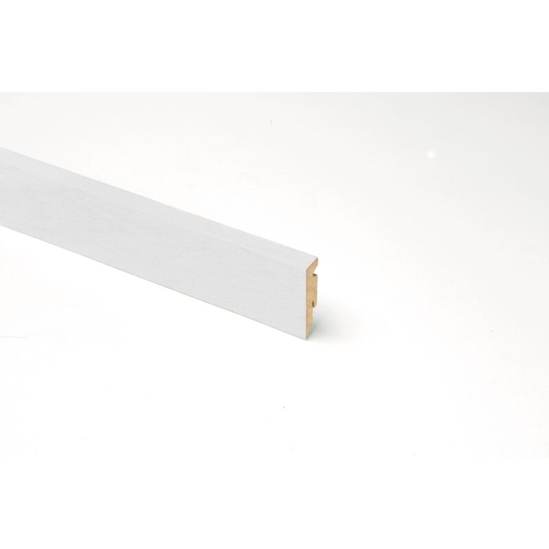 foto del prodotto battiscopa retto mdf 58x15x2400mm rovere sbiancato