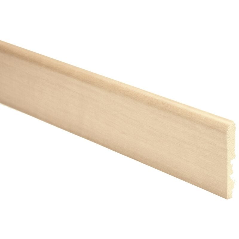 foto del prodotto battiscopa ric lis 80x10x2250mm grezzo