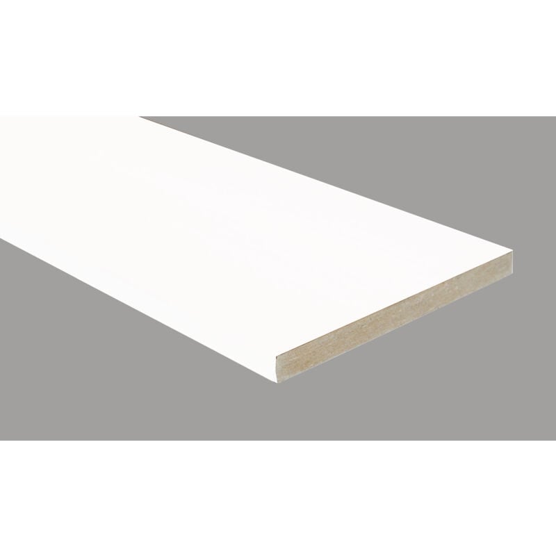 foto del prodotto battisedia mdf 120x10x2400mm bianco
