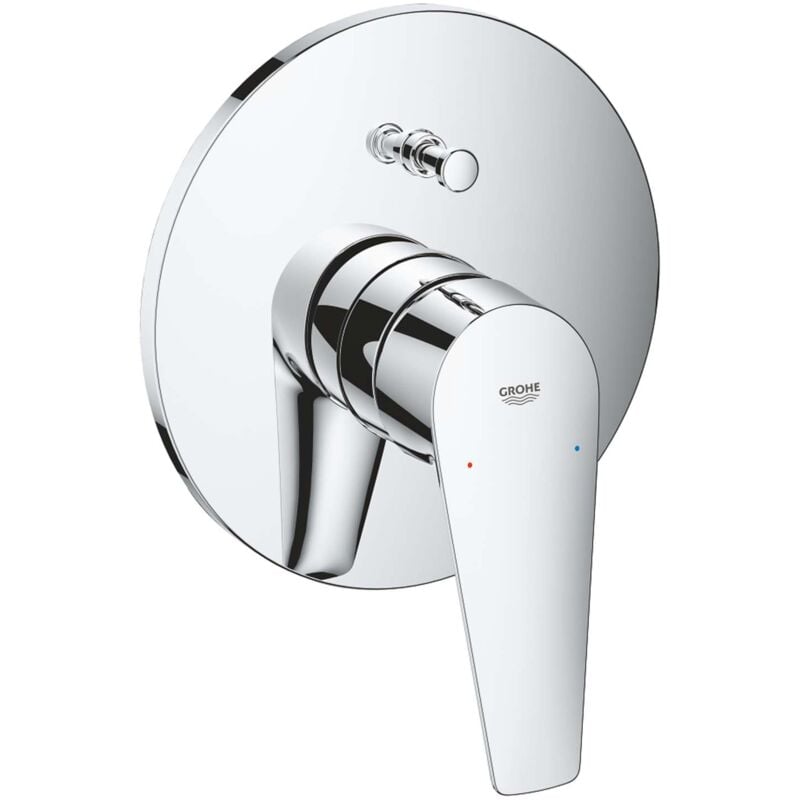 foto del prodotto bauedge miscelatore ad incasso per 2 utenze, cromo 29190001 grohe