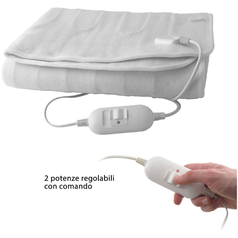 foto del prodotto bauer coperta termica elettrica singola scaldasonno scaldaletto 150x80 cm scalda sonno singolo