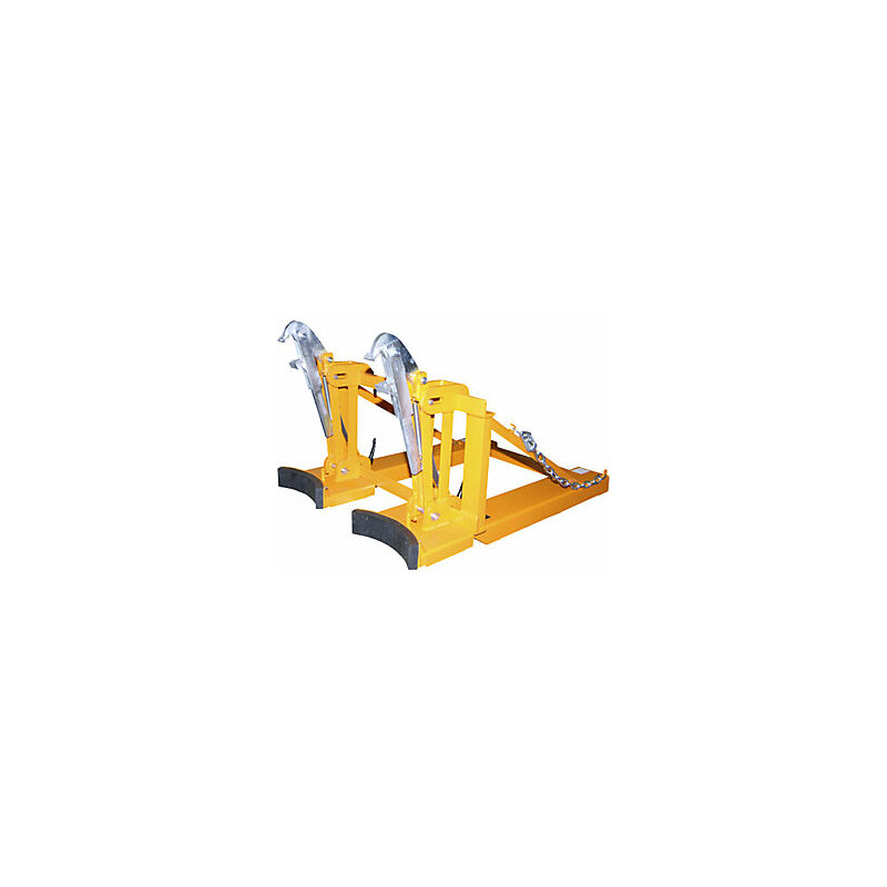 foto del prodotto bauer kaiserkraft pinza per fusti per 2 fusti con coperchio