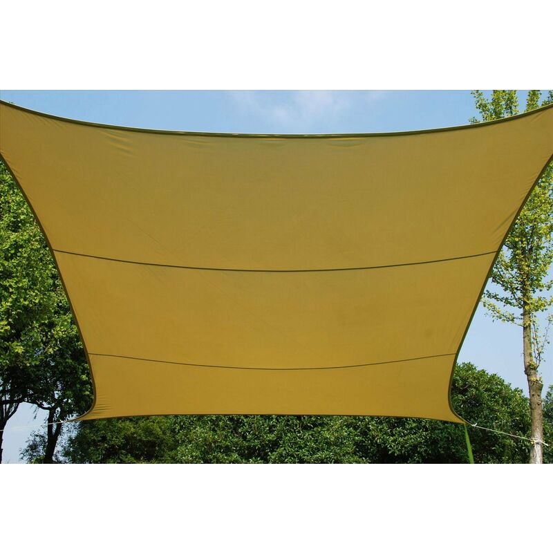 foto del prodotto bauer tenda a vela ombreggiante quadrata 290x290 cm in poliestere 160 gr mq ecr 